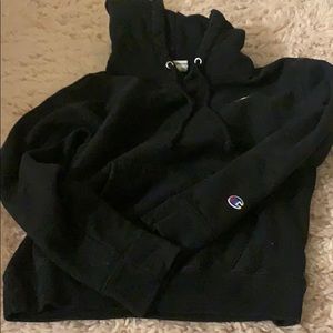 Champion Hoodie Black Hype